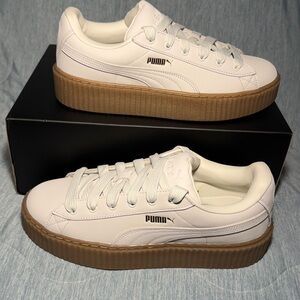 Puma Creeper Phatty x Fenty - White Sneakers Women’s US 10.5